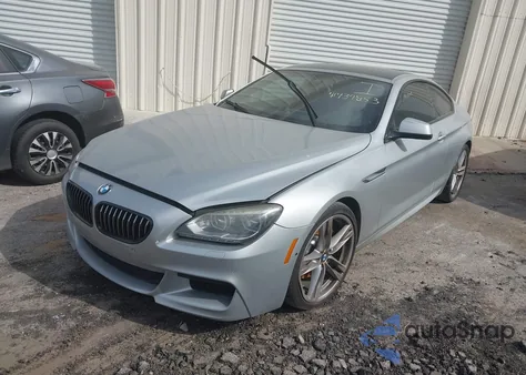 2015 BMW 640 I from USA, damaged, VIN WBALW3C52FC892924